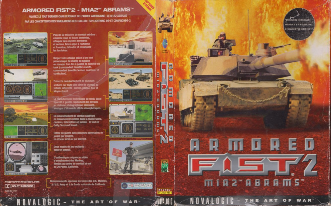 Armored Fist 2 — box-texture (FR)
