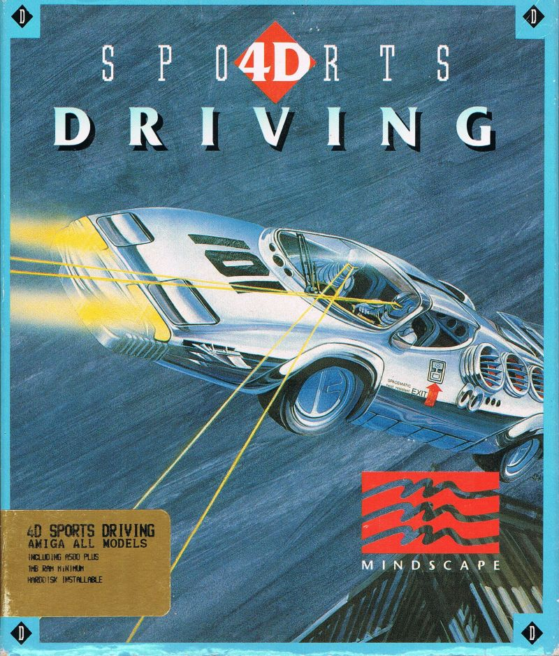 4D Sports Driving box art