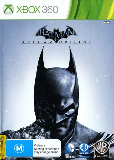 Batman Arkham Origins box art