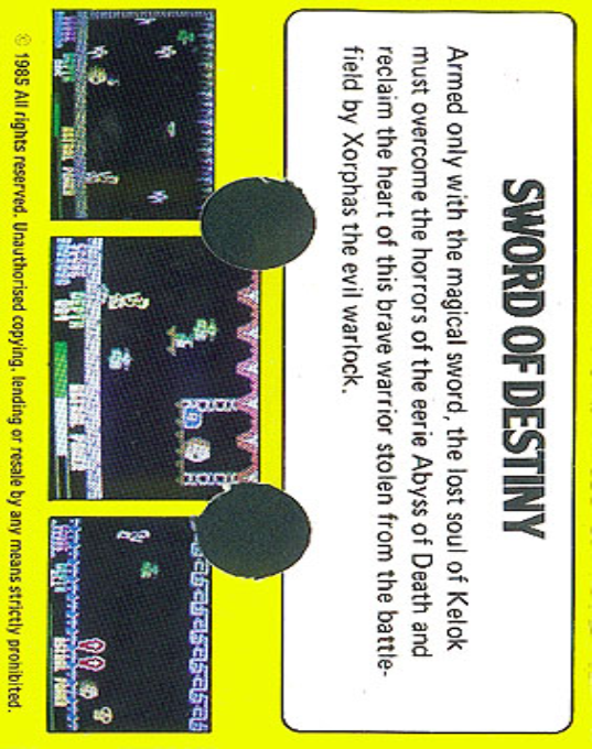 Sword Of Destiny — box-2D-back (WOR)