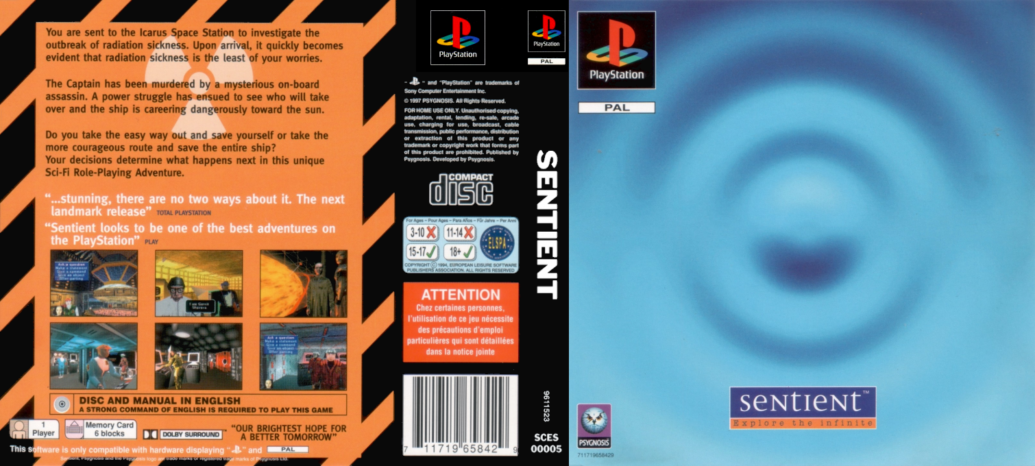 Sentient — box-texture (EU)