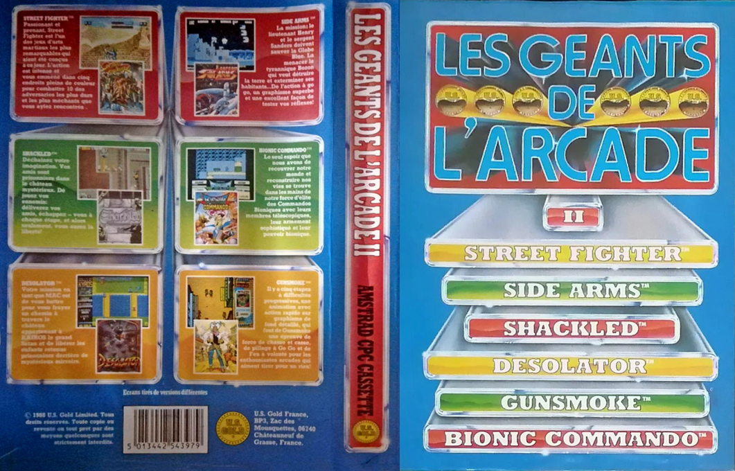 Géants De L 'Arcade 2, Les — box-texture (FR)