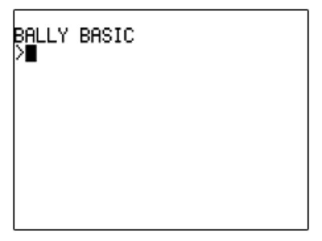 Bally Basic — sstitle (WOR)
