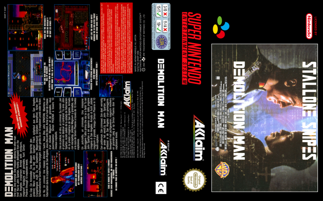 Demolition Man — box-texture (EU)