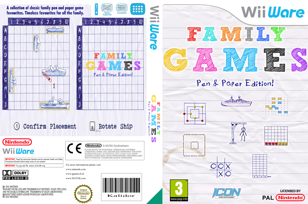 Family Games - Pen And Paper Edition — box-texture (EU)
