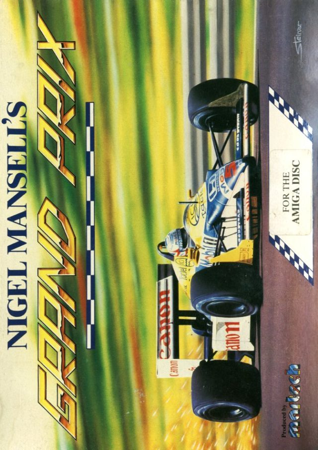 Nigel Mansell's Grand Prix box art