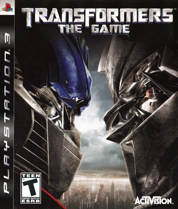 Transformers - The Game box art