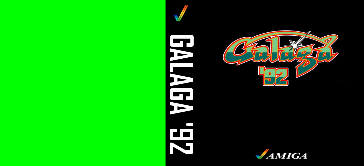 Galaga '92 — box-texture (CUS)