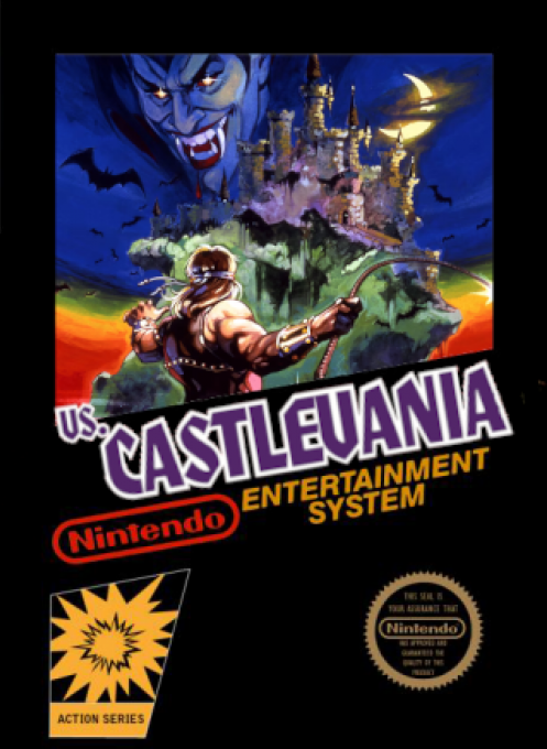 VS. Castlevania box art