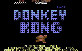 Donkey Kong — sstitle (WOR)