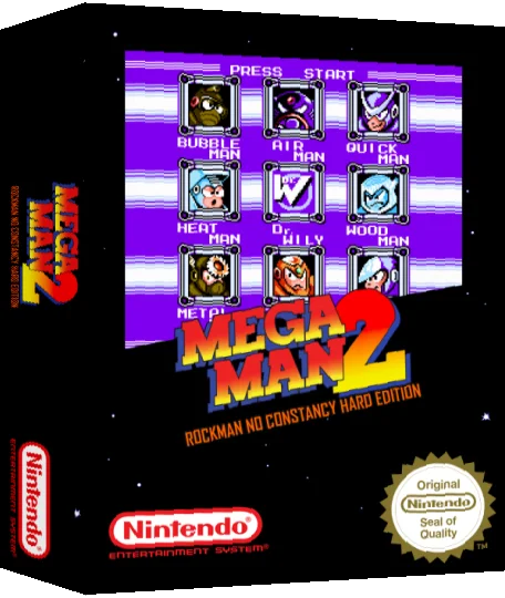 MegaMan II : Rockman No Constancy — box-3D (SS)
