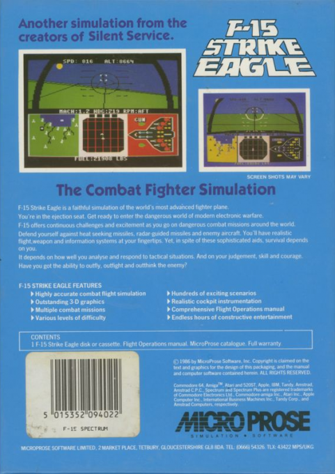 F-15 Strike Eagle — box-2D-back (EU)