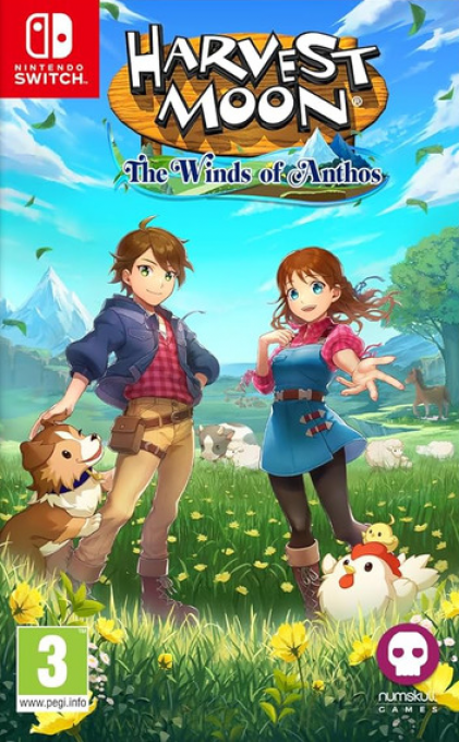 Harvest Moon - The Winds of Anthos — box-2D (EU)