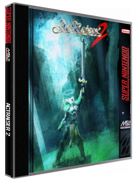Actraiser 2 — box-3D (US)