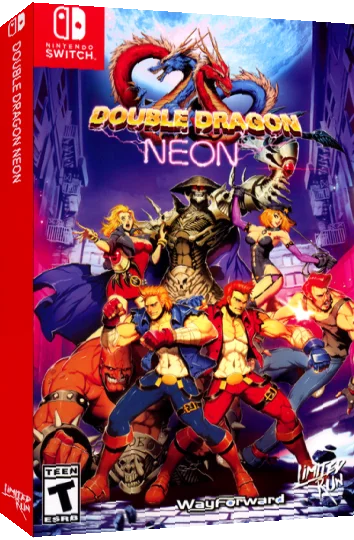 Double Dragon Neon — box-3D (US)
