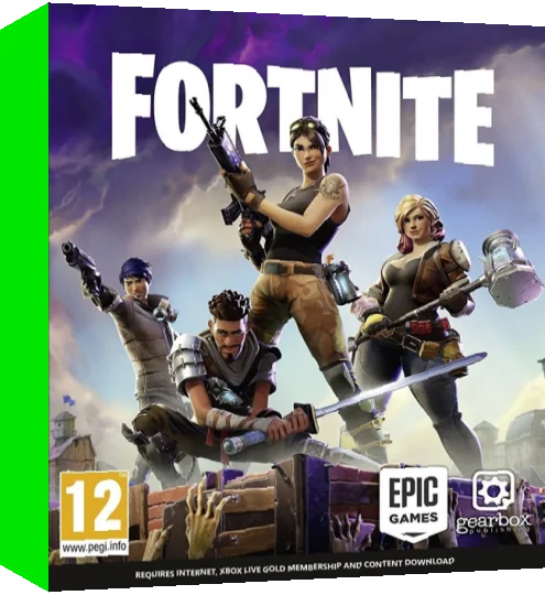 Fortnite: Battle Royale — box-3D (EU)