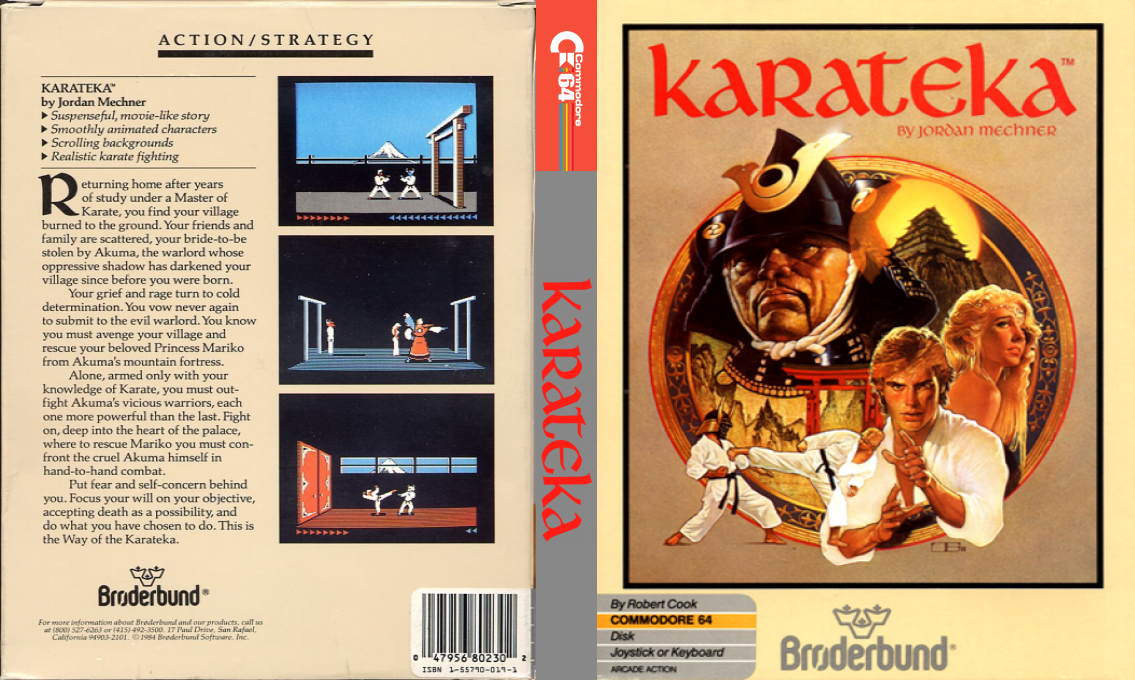 Karateka — box-texture (US)