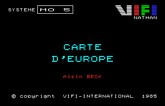Carte D'europe — sstitle (WOR)