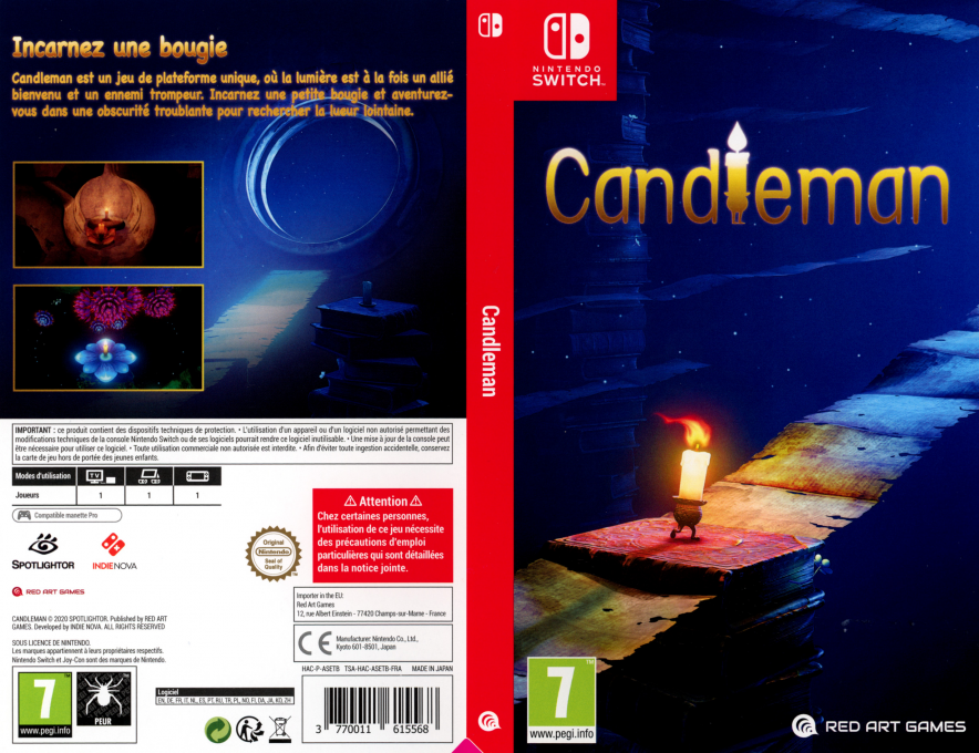 Candleman — box-texture (EU)