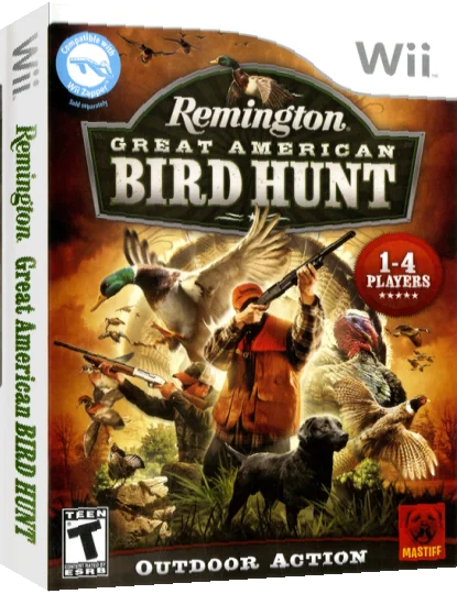 Remington Great American Bird Hunt — box-3D (US)