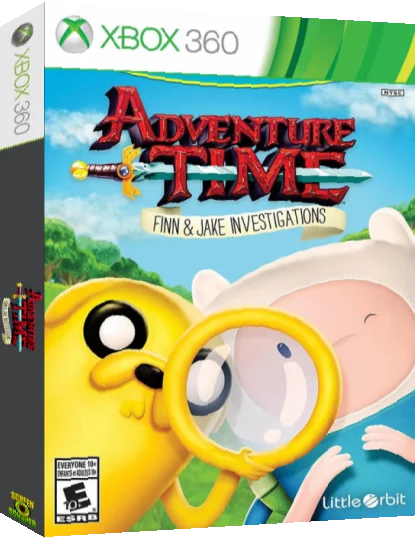 Adventure Time - Finn & Jake Investigations — box-3D (US)