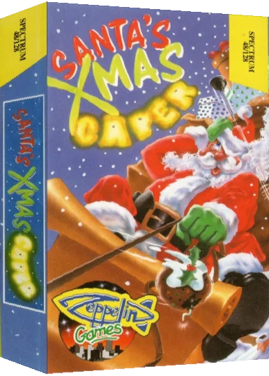 Santa's Xmas Caper — box-3D (EU)