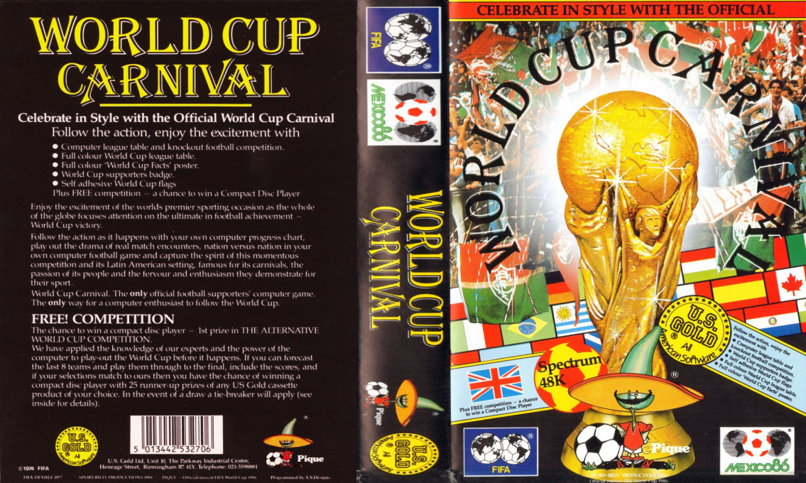 World Cup Carnival - Mexico '86 — box-texture (EU)