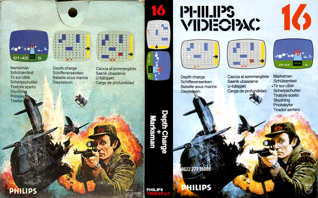 Depth Charge + Marksman — box-texture (EU)