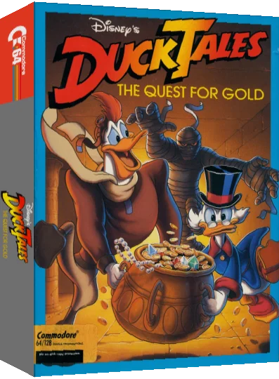 Duck Tales - The Quest for Gold — box-3D (US)