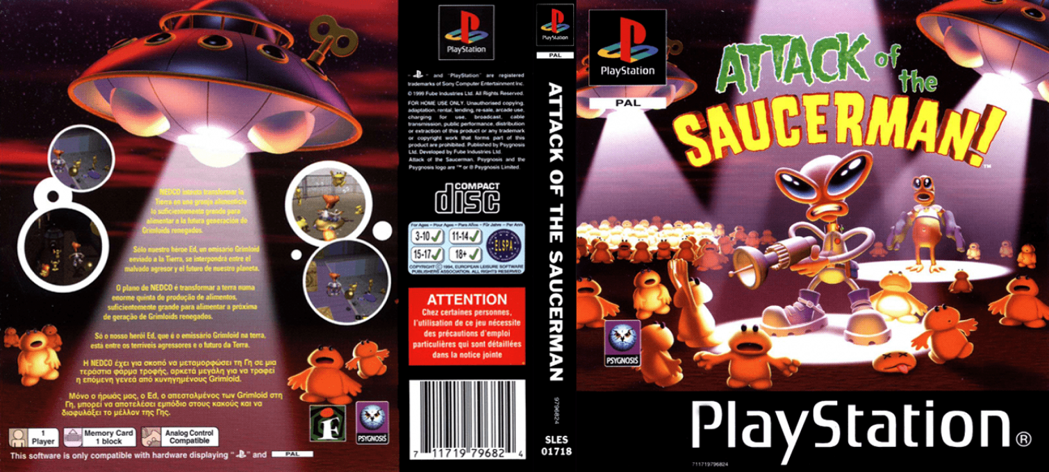 Attack of the Saucerman — box-texture (EU)
