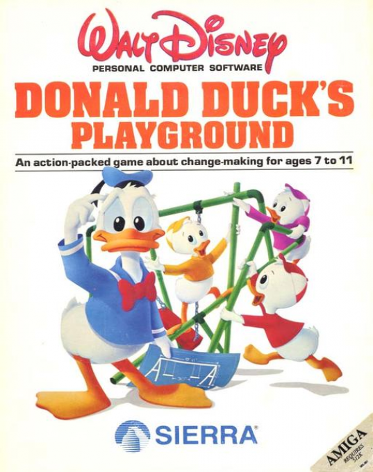 Donald Duck's Playground box art