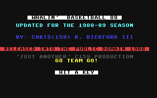 Whalin' Basketball 88 — sstitle (WOR)