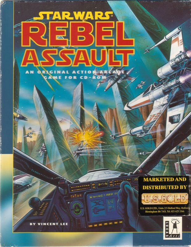 Star Wars - Rebel Assault — box-2D (EU)