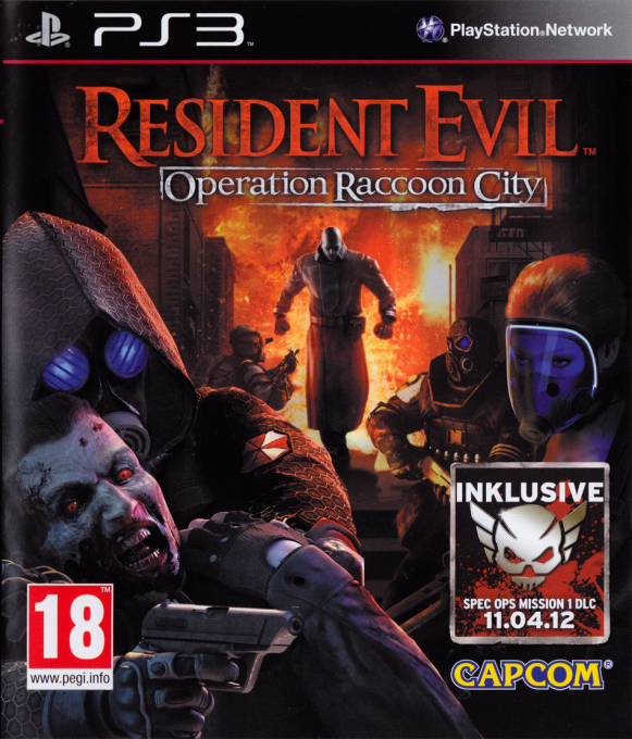 Biohazard - Operation Raccoon City — box-2D (DE)