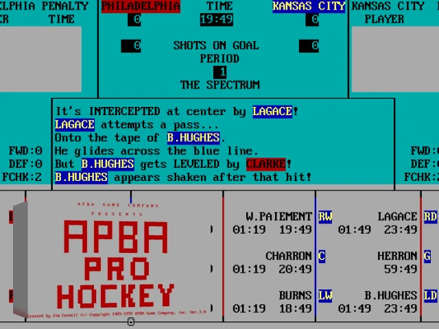 APBA Pro Hockey — mixrbv2 (WOR)