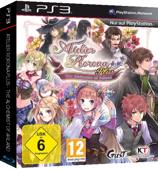 Atelier Rorona Plus - The Alchemist of Arland — box-3D (DE)