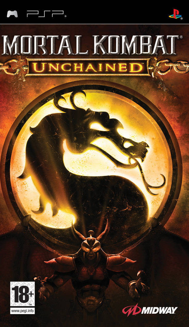 Mortal Kombat - Unchained — box-2D (EU)