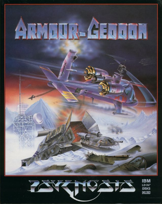 Armour- Geddon — box-2D (EU)