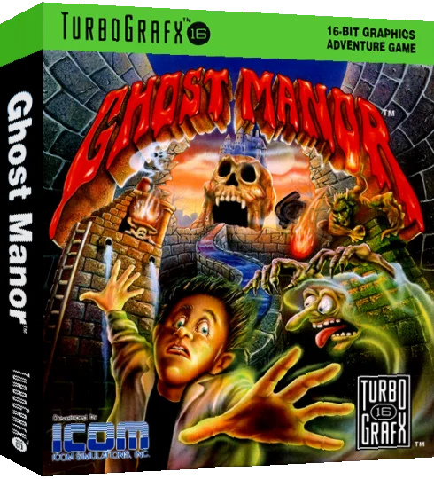 Ghost Manor — box-3D (US)