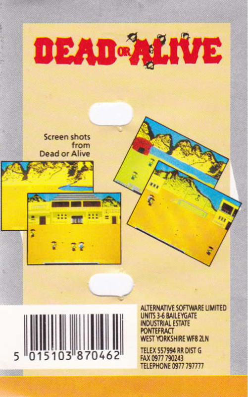 Dead Or Alive — box-2D-back (EU)