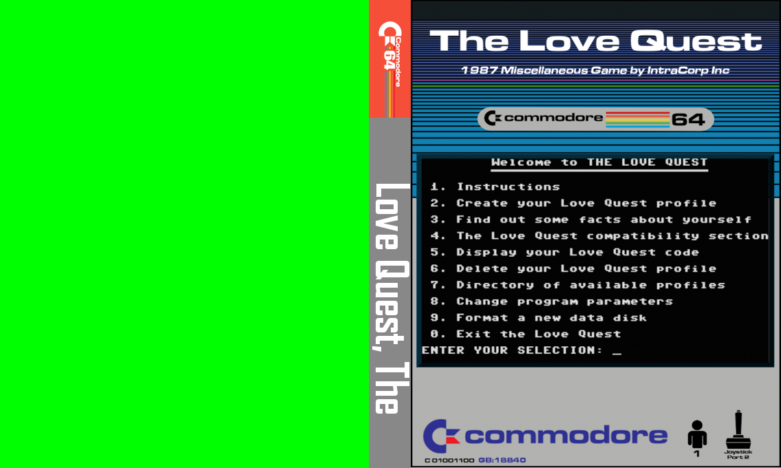 The Love Quest — box-texture (CUS)