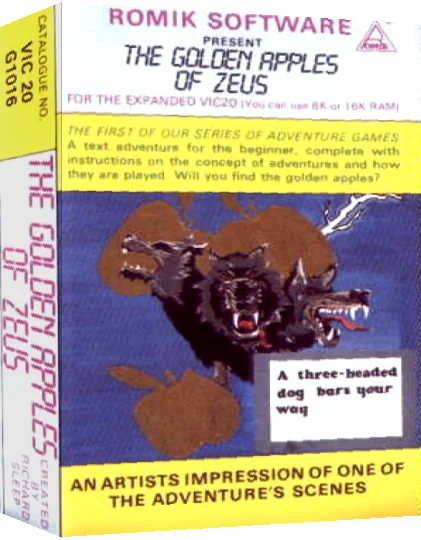 The Golden Apples of Zeus — box-3D (US)