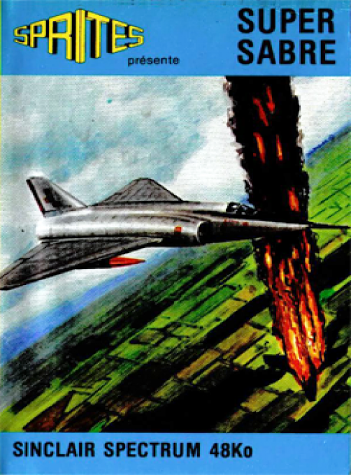 Super Sabre box art