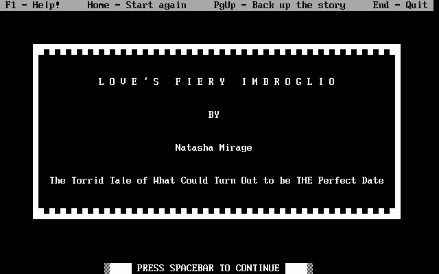 Love's Fiery Imbroglio — sstitle (WOR)