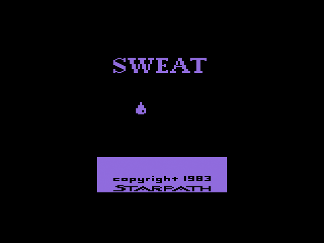Sweat! - The Decathlon Game — sstitle (WOR)