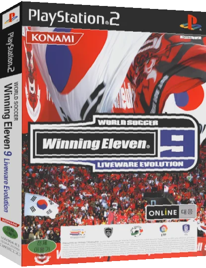 World Soccer Winning Eleven 9 - Liveware Evolution — box-3D (KR)