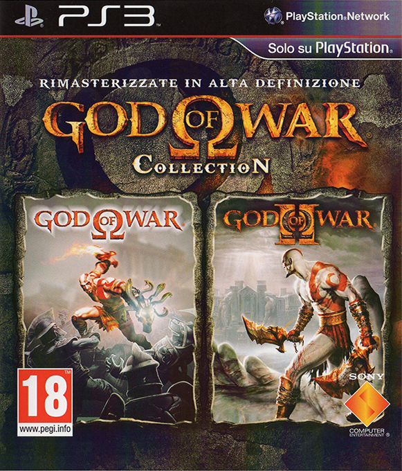 God of War Collection — box-2D (IT)