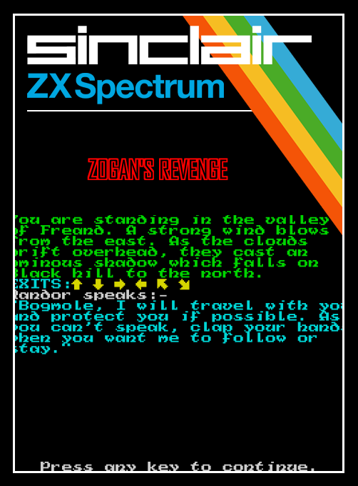 Zogan's Revenge box art