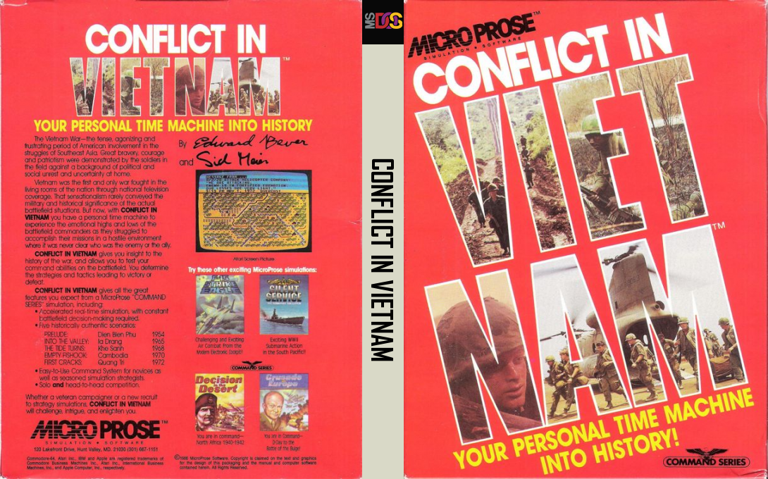 Conflict In Vietnam — box-texture (US)
