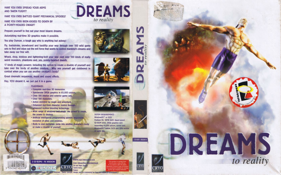 Dreams To Reality — box-texture (EU)